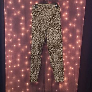 Leopard leggings